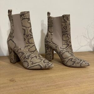 Snakeskin Boots